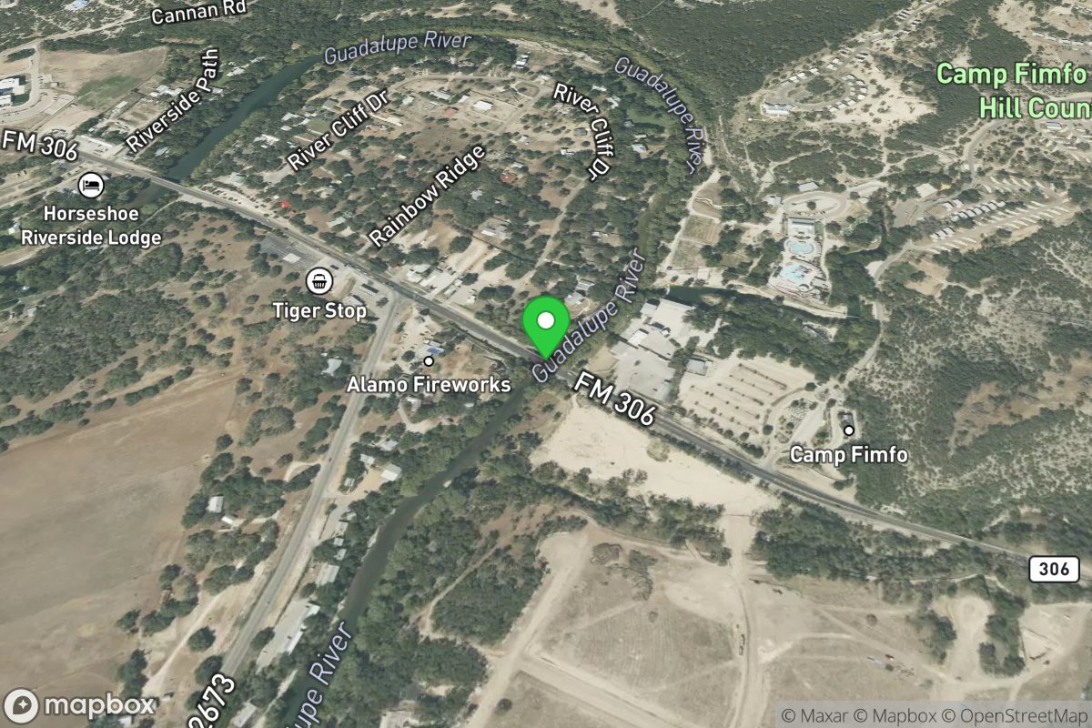 FM 306 Crossing #1 (Bottom of the Horseshoe)