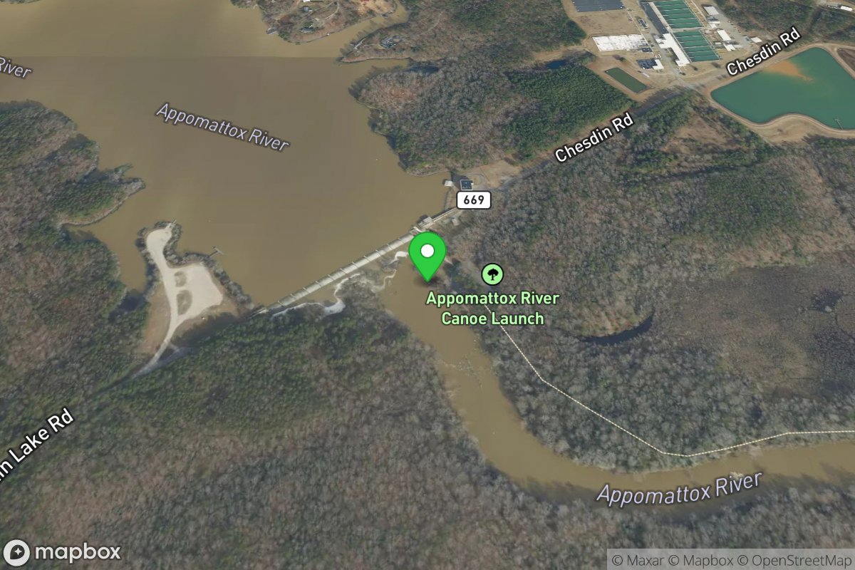Appomattox River Canoe Launch