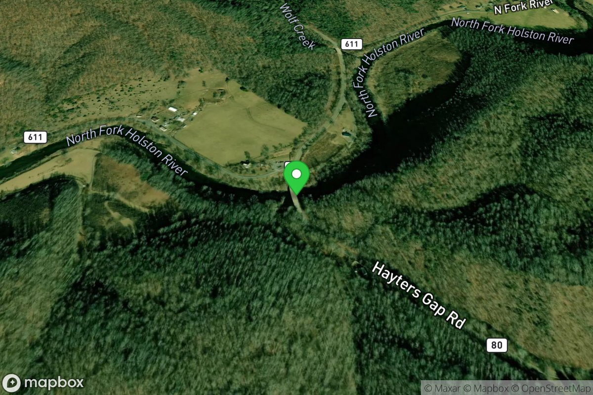 Hayters Gap Road (Rt. 80) Bridge Take-out