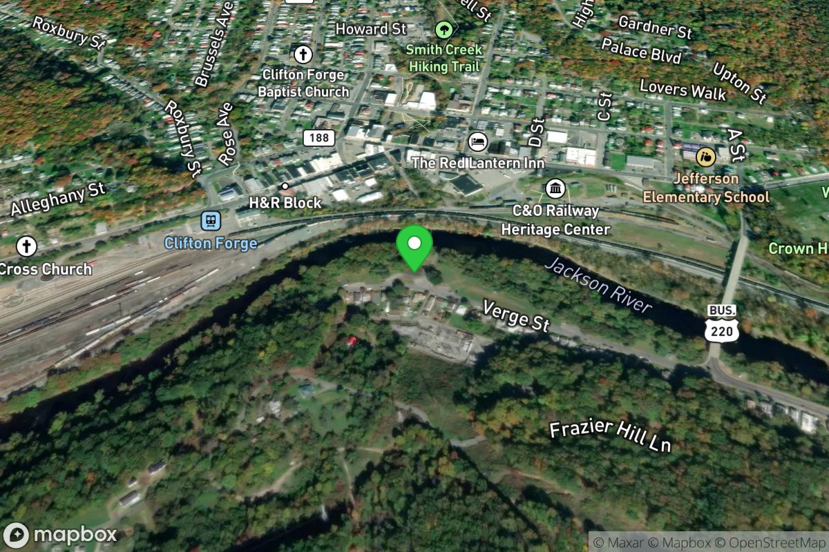 Swinging Bridge boat ramp