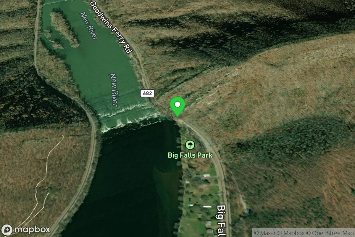 Put-In - McCoy Falls (aka Big Falls at McCoy)