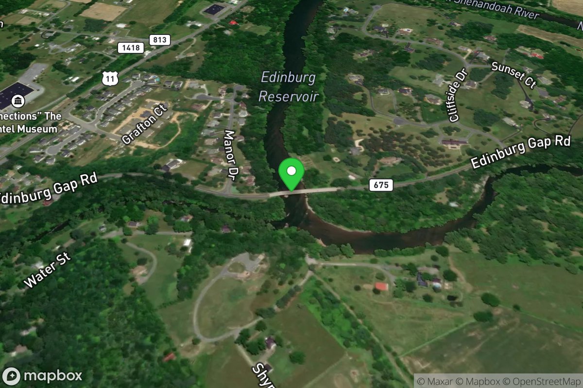 Put-in - VA 672 near Edinburg, VA