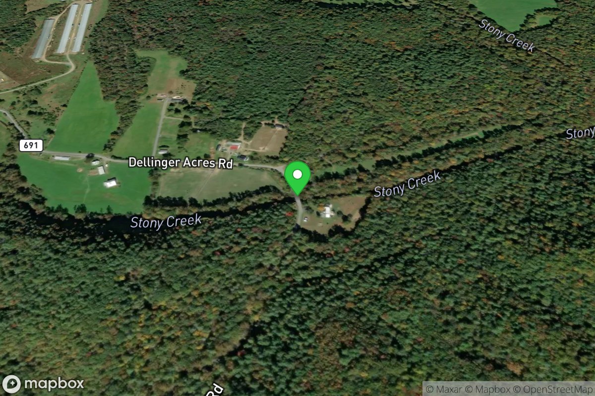 Put In - Route 691 (Dellinger Acres Rd.)