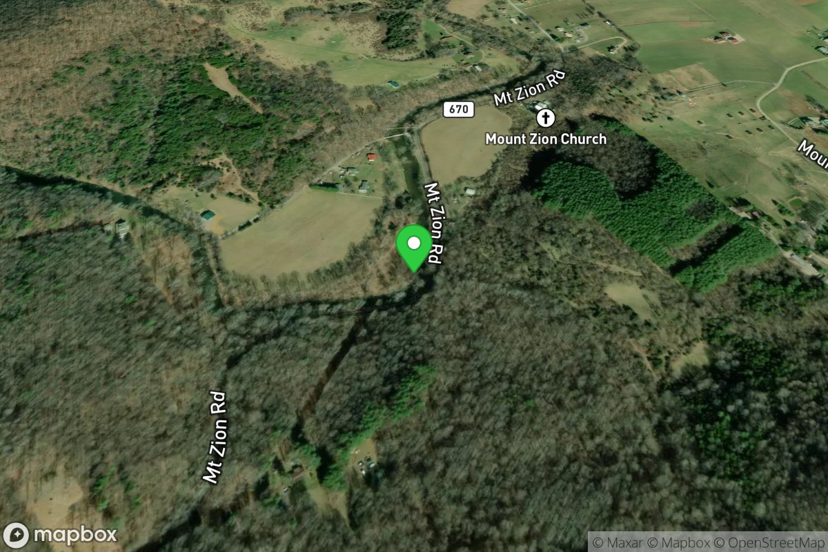 Access - Rt. 670 Mt. Zion Rd.