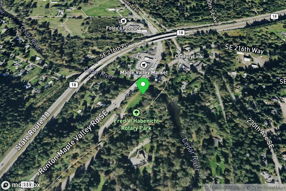 Fred V. Habenicht Rotary Park, Highway 169 and Highway 18 Bridges