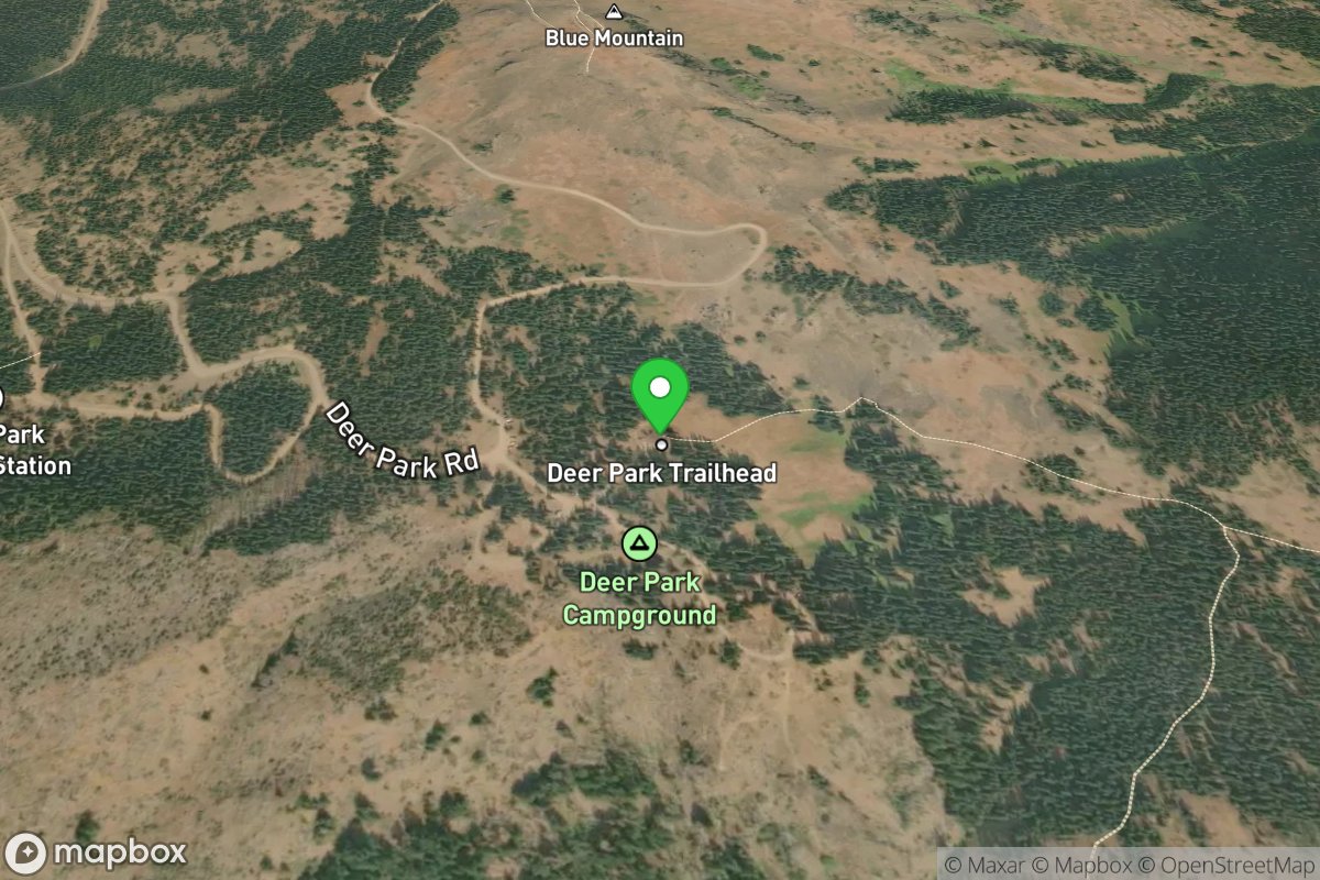 Deer Park Three Forks Trailhead Put-In