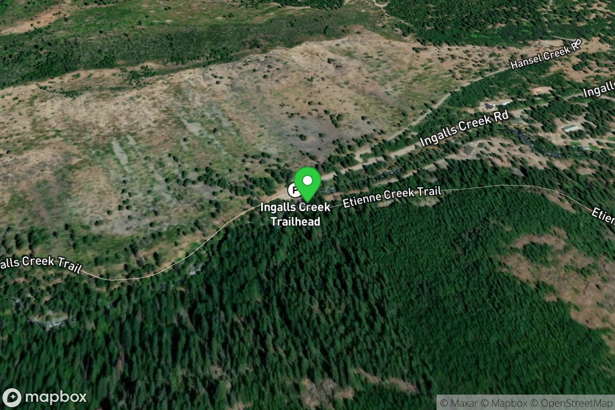 Ingall's Creek Trailhead, Put In