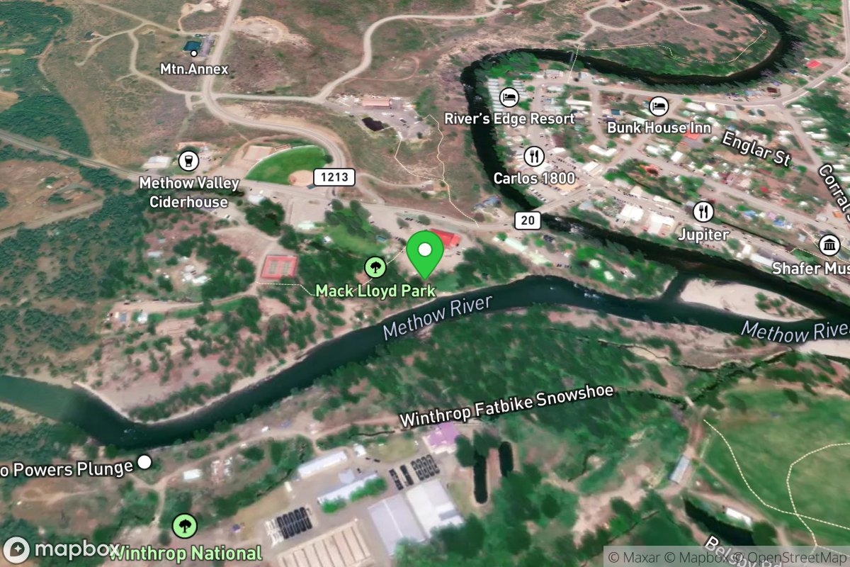 Red Barn River Access in Mazama