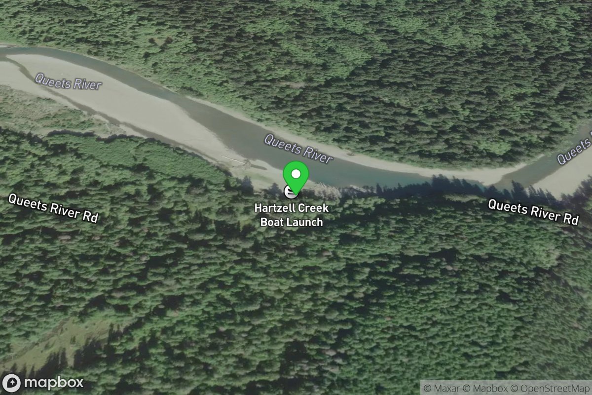 Hartzell Creek Boat Launch Take-Out