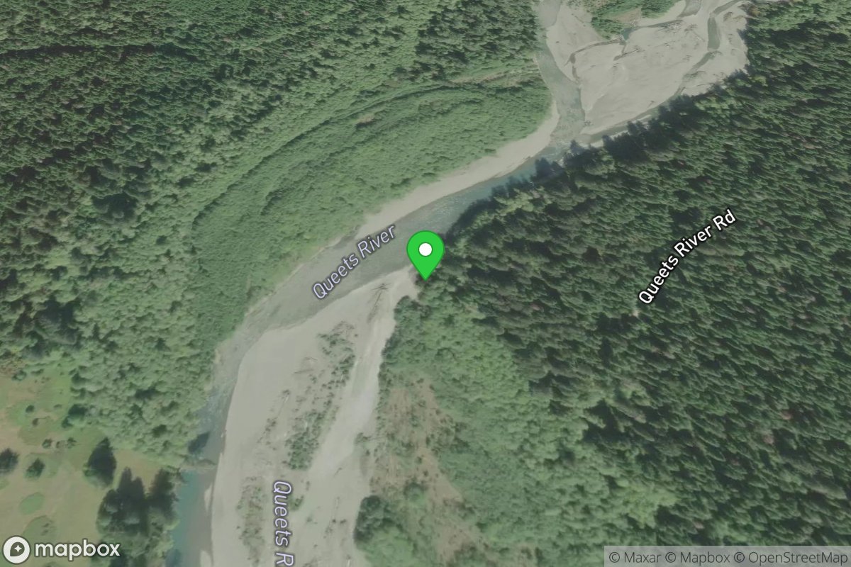 Queets River Boat Launch, Streator Crossing