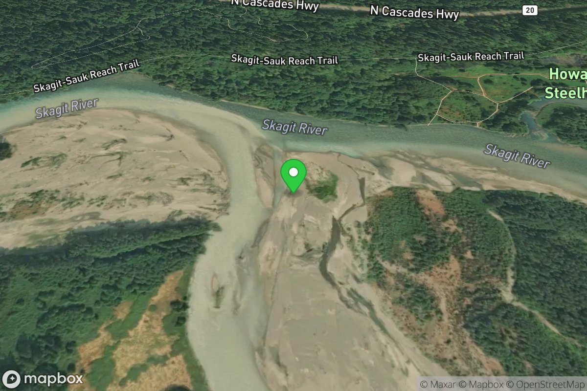 Faber Ferry North (aka John G. Young Access), Skagit River