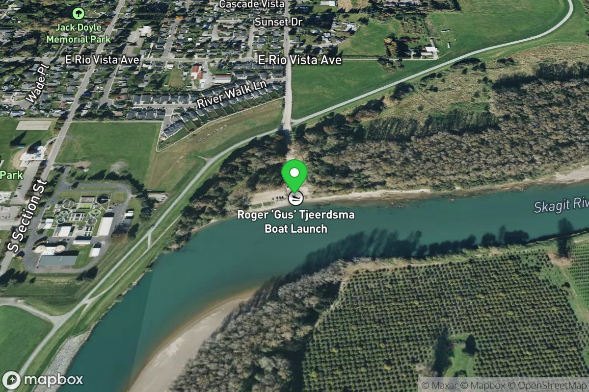Skagit River Park, Roger 'Gus' Tjeerdsma Boat Ramp