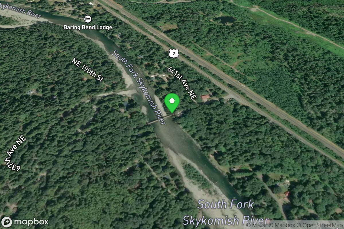 Community of Baring, NE Index Creek Road Bridge Access