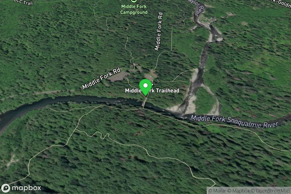 Middle Fork Trailhead Arch Bridge