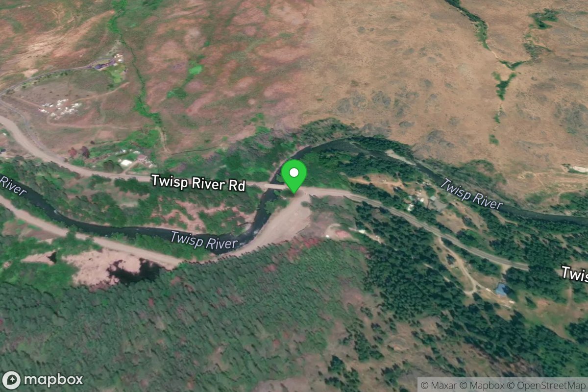 Twisp River Bridge at Poorman Creek Road