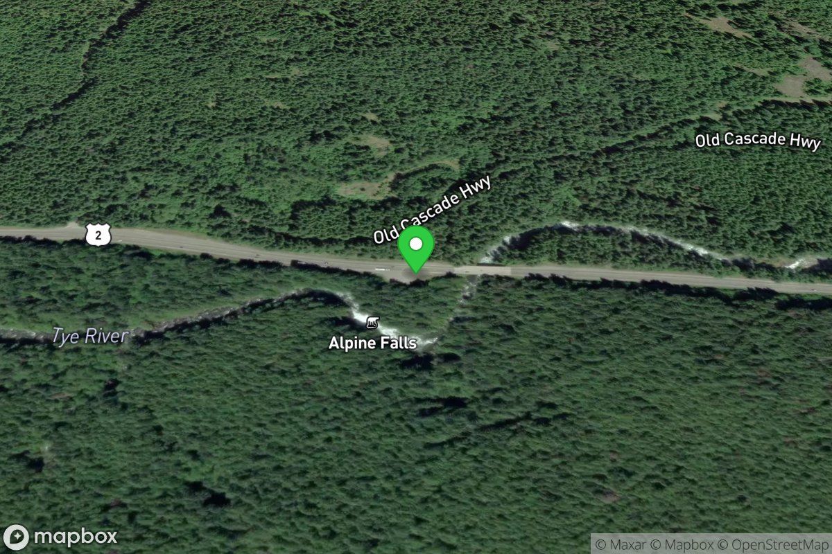 Above Alpine Falls Take-Out