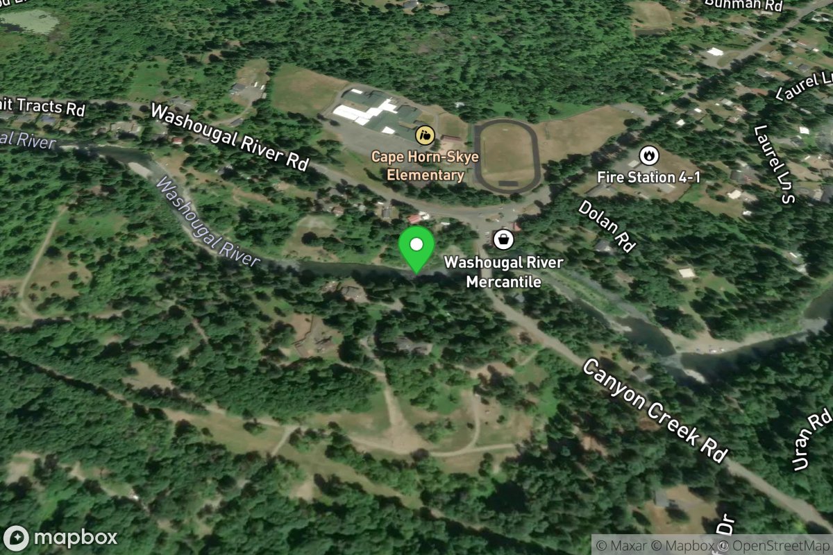 Sportsman Road Take Out (Main Washougal), Take-out