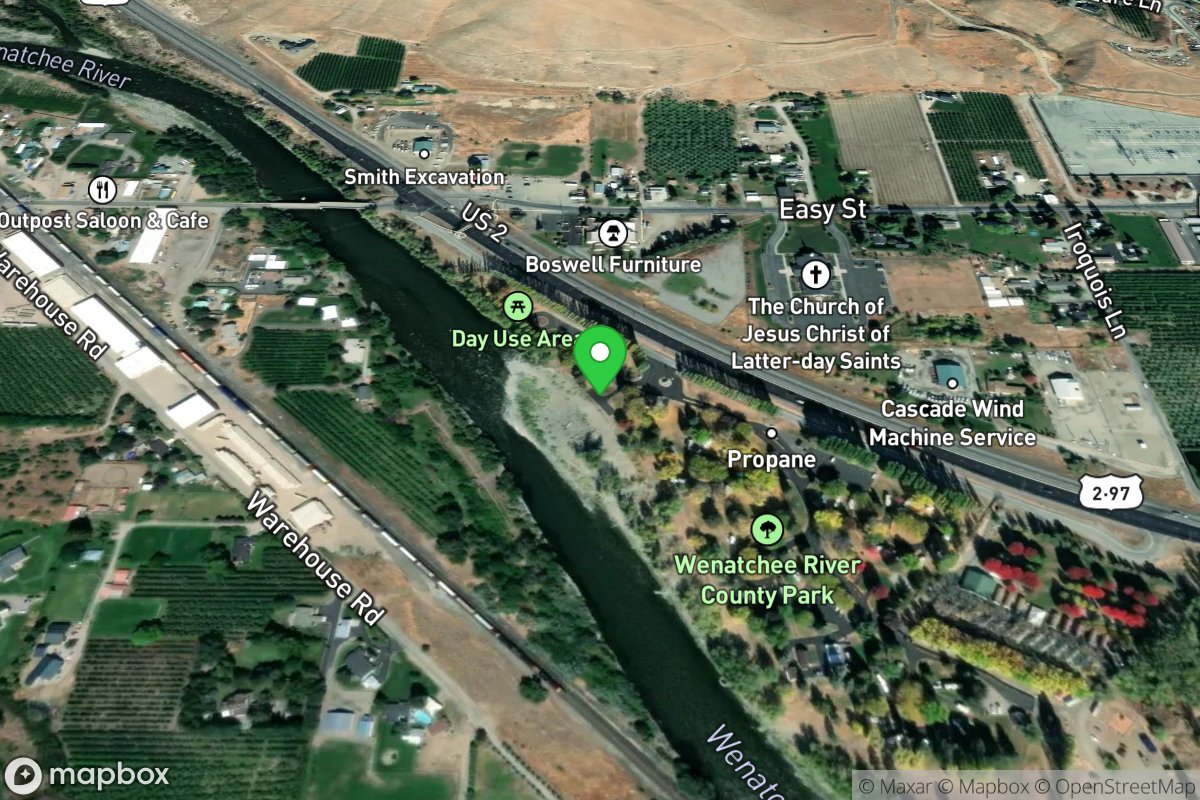 Wenatchee River County Park Access