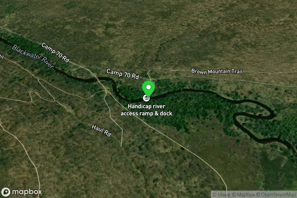 Take-out - Camp 70 Rd river access ramp & dock 