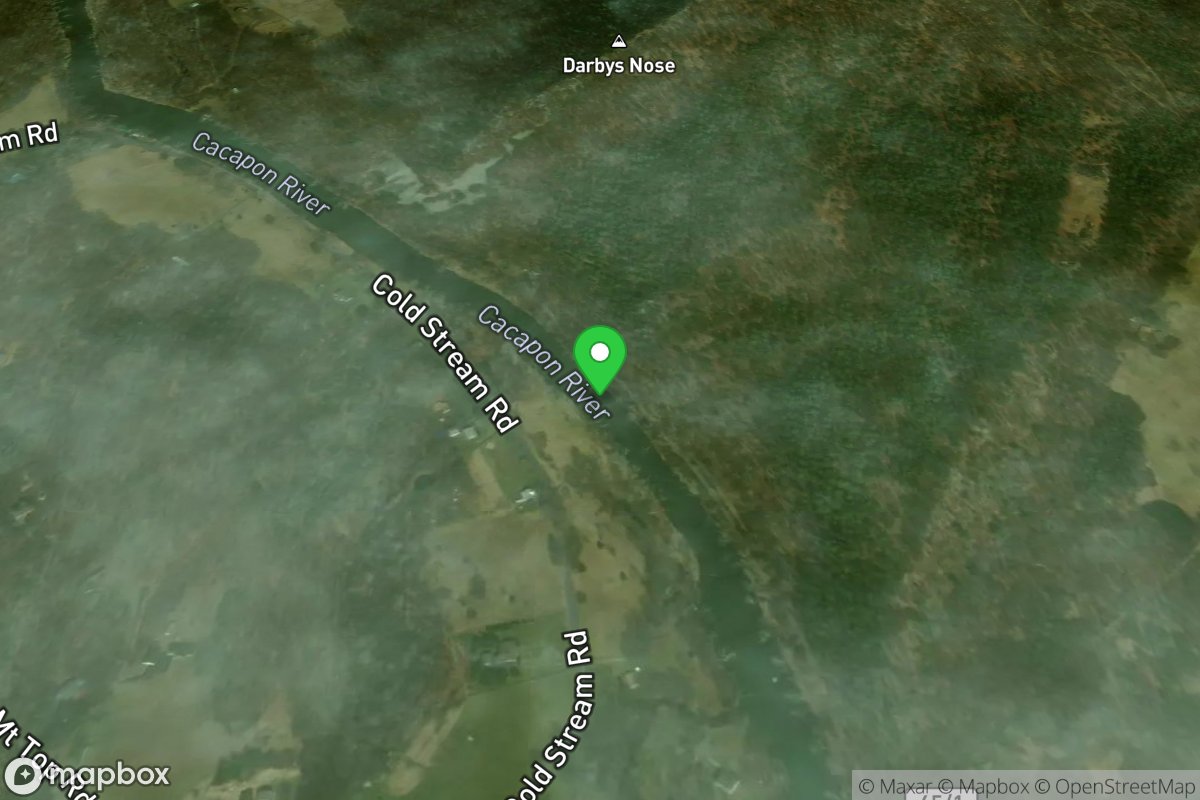 Put-In - At Edwards Run from Mr. Sine's private property.