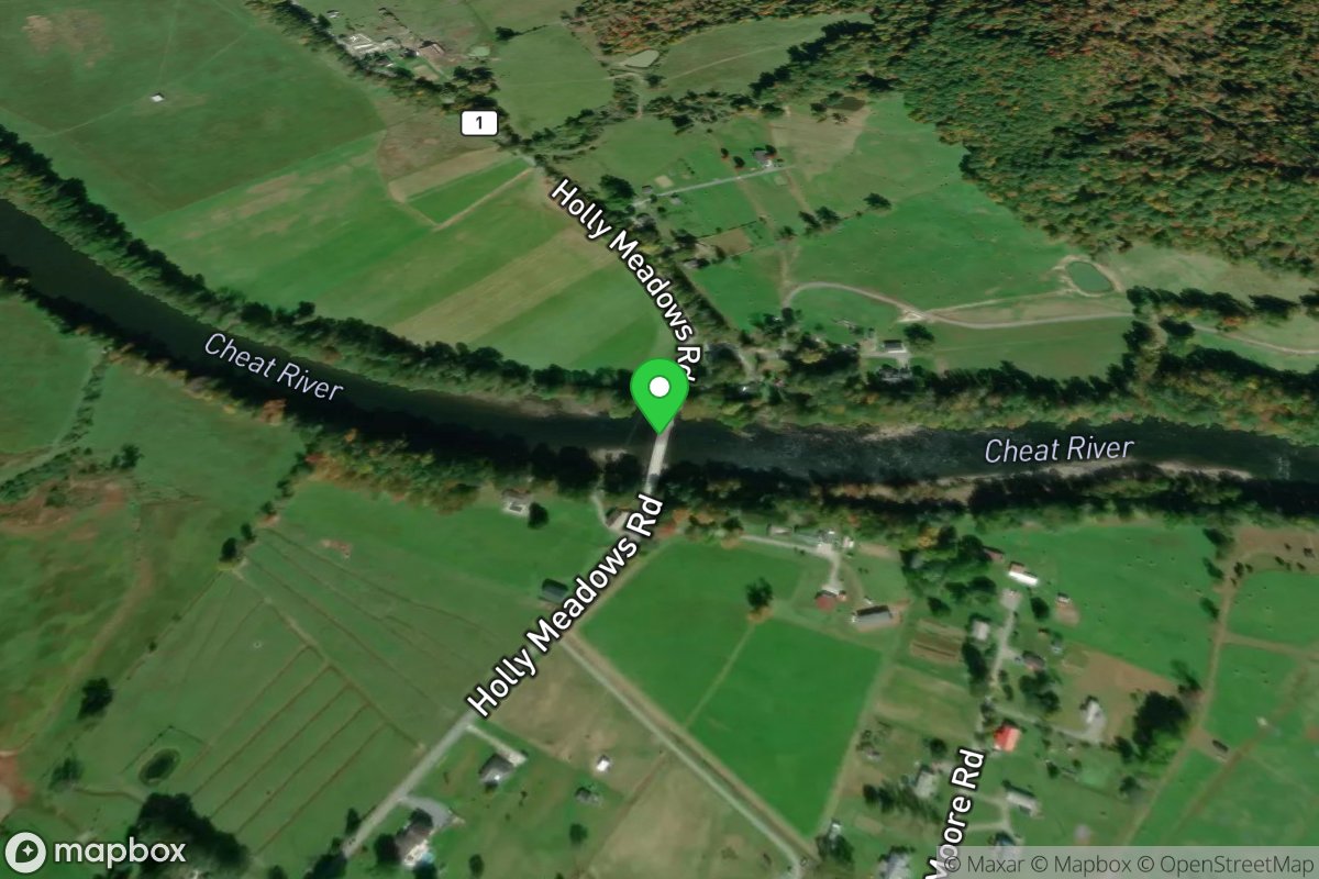 Put-in - Holly Meadows Bridge, Parsons, WV