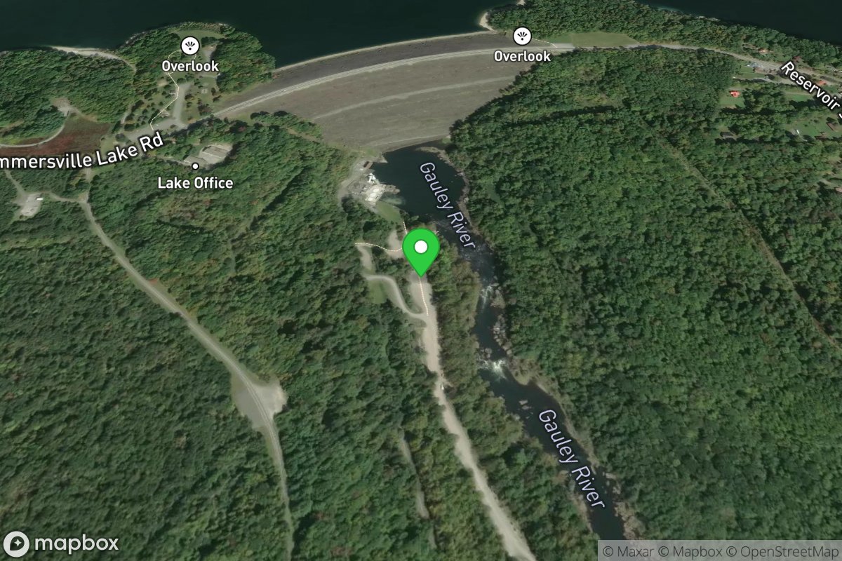 Tailwaters Access, Summersville Dam Put-In