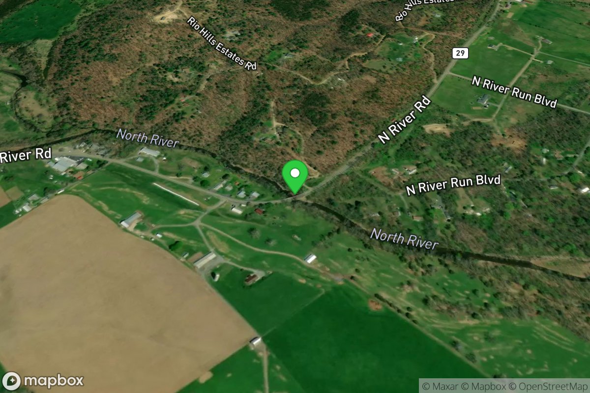 Take Out - Rio at WV 29 bridge