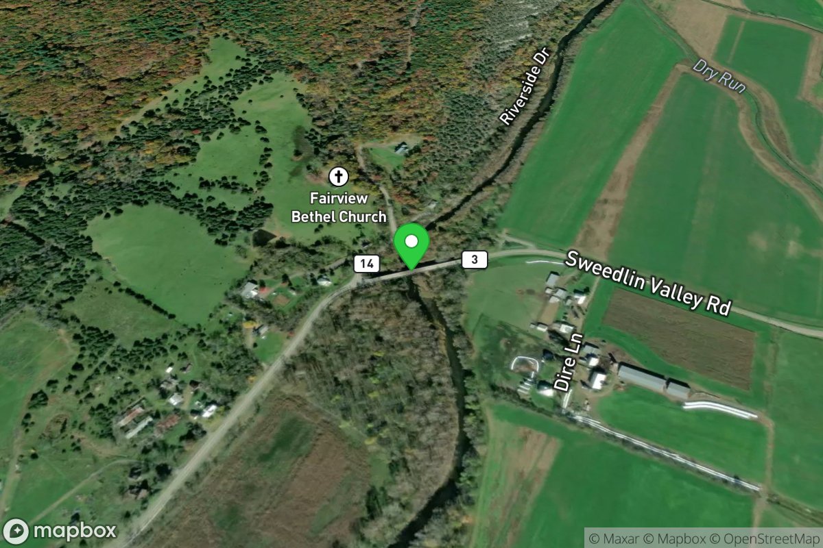 Put In - Fort Seybert (CR 3 bridge)