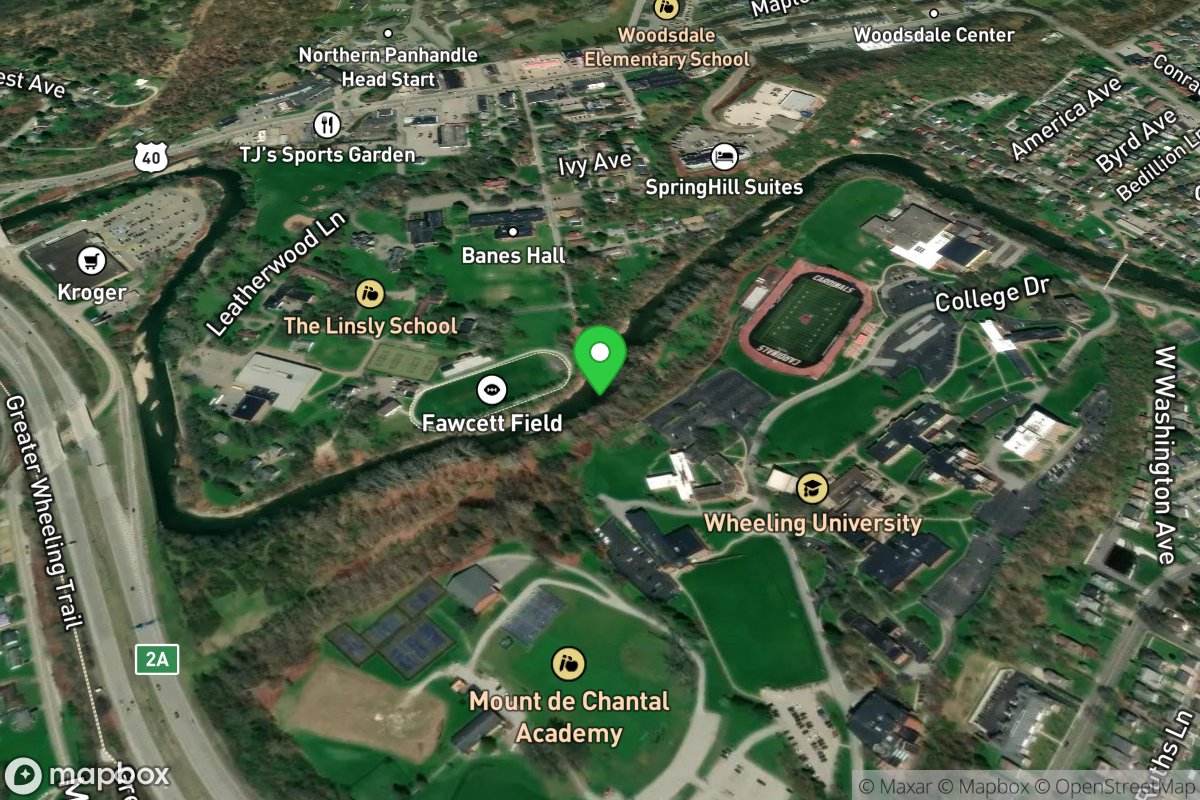 Wheeling University River Access