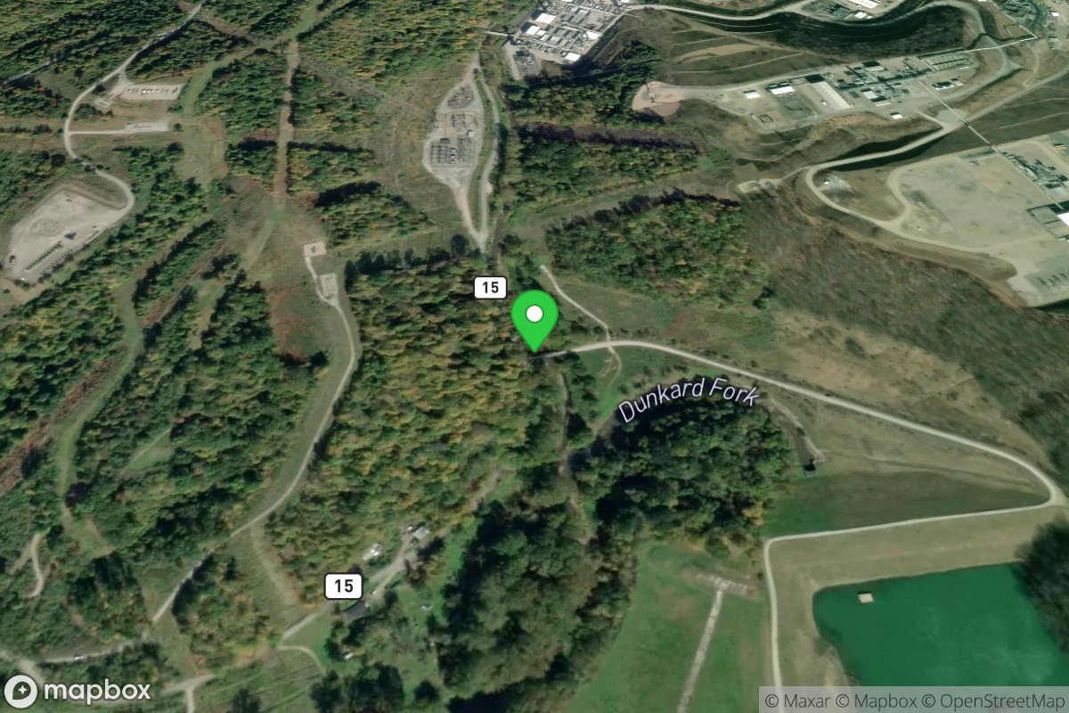 Put-in - Dunkard Fork Lane/Crow Creek Rd/Majorsville Rd.