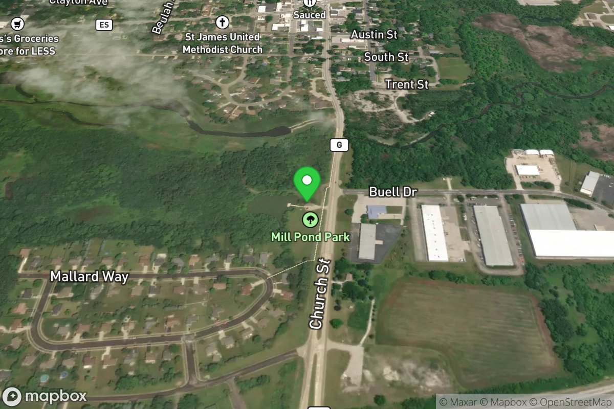 Parking: Mill Pond Park, East Troy, WI