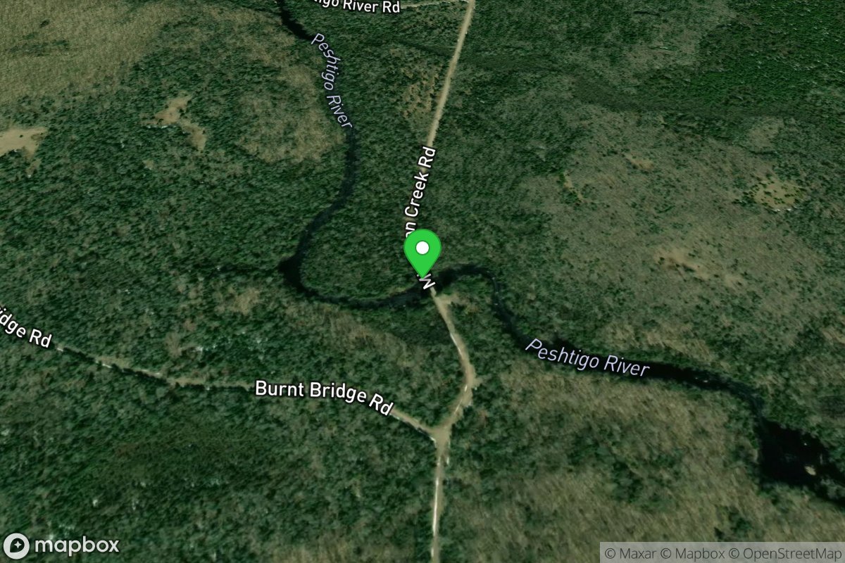 Peshtigo River Access - Michigan Creek Rd.