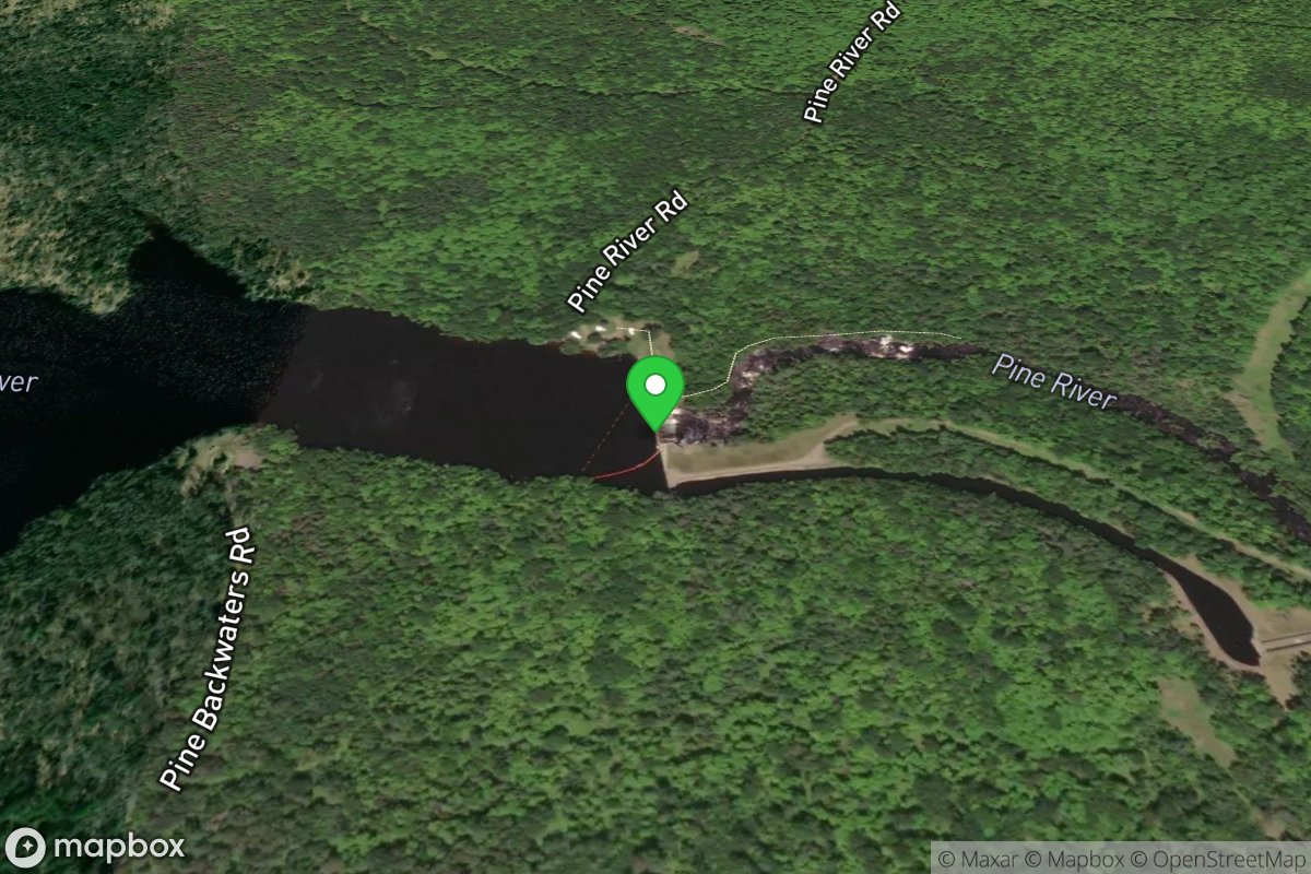 Access and Portage Options for Breakwater Falls and Pine River Dam WP146