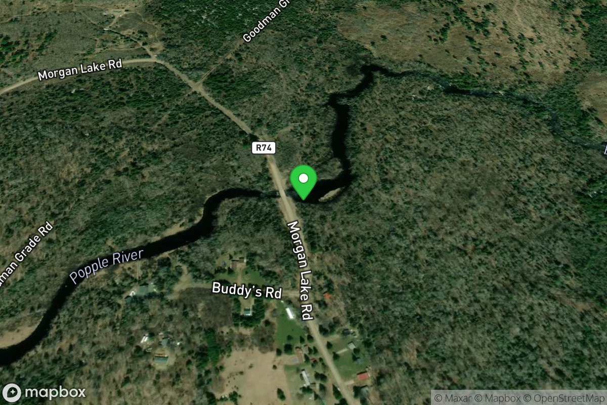 Popple River Access- Morgan Lake Road