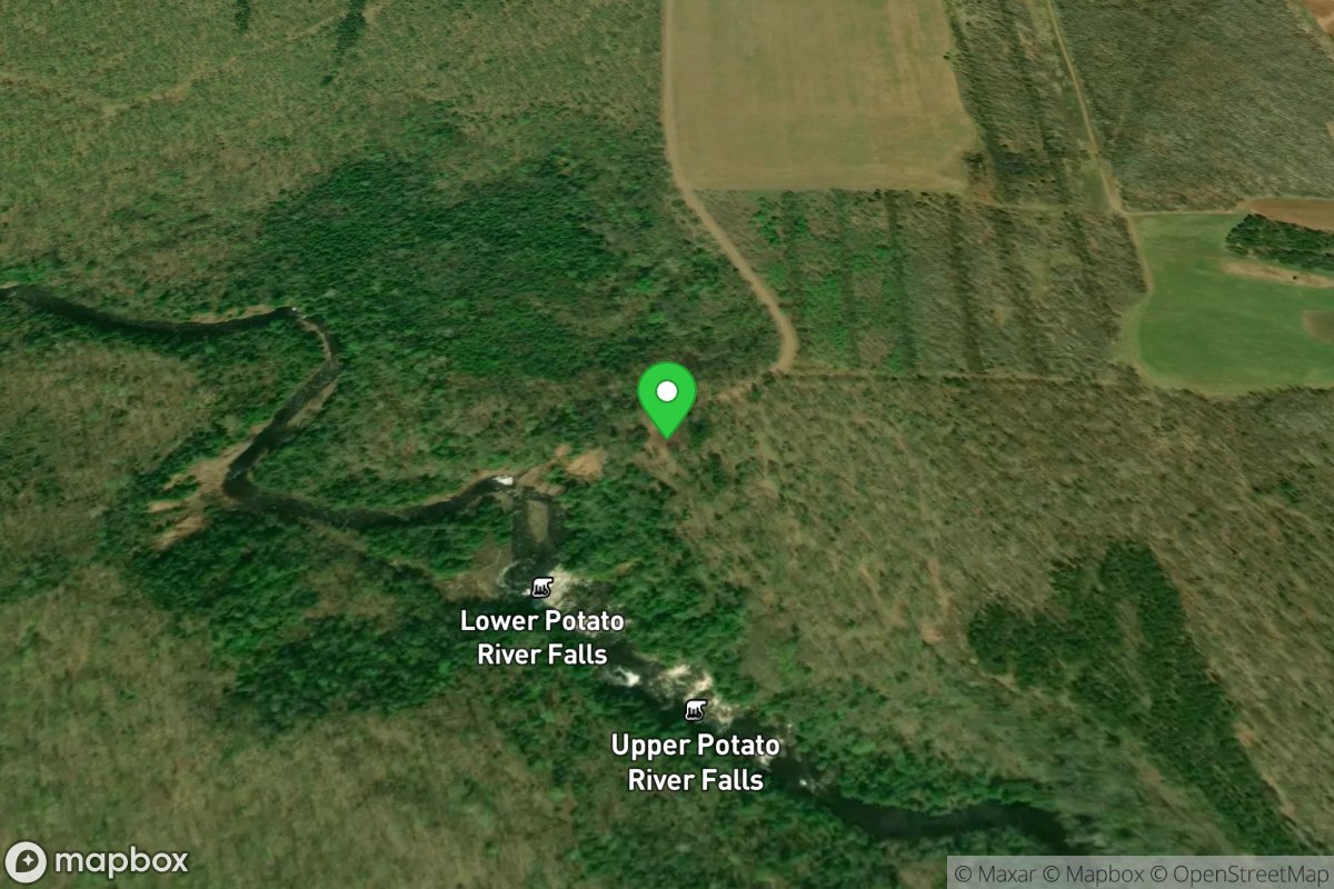 Parking for Potato River Falls