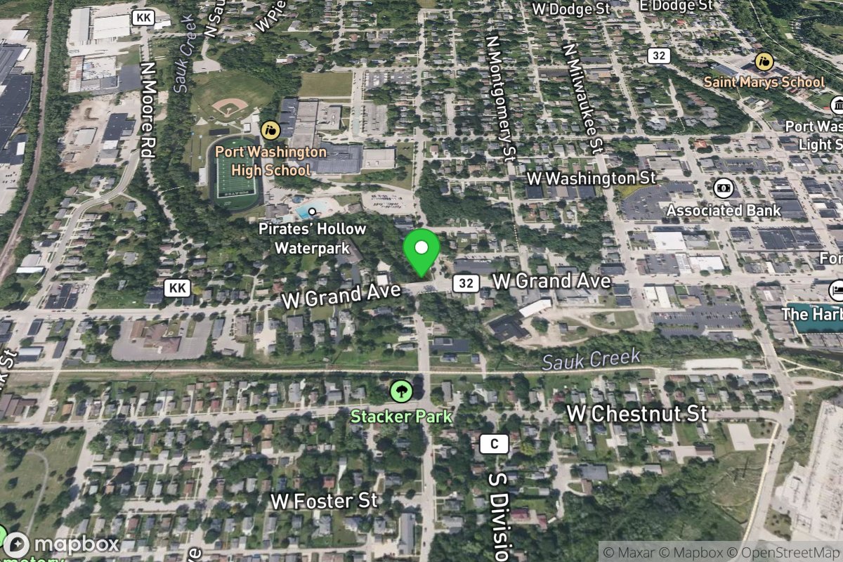 Grand Avenue Bridge (USGS site: drainage area 32.6 sq.mi.)