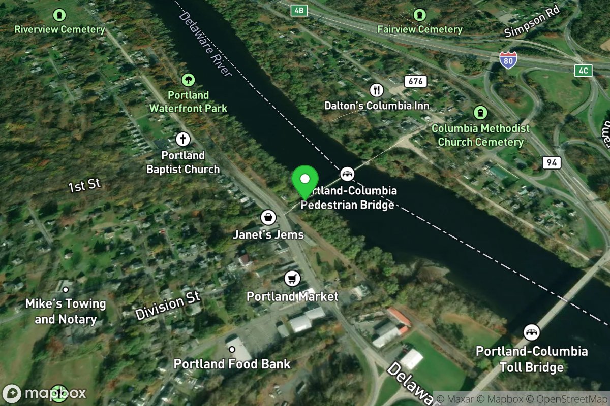 Portland Footbridge Access