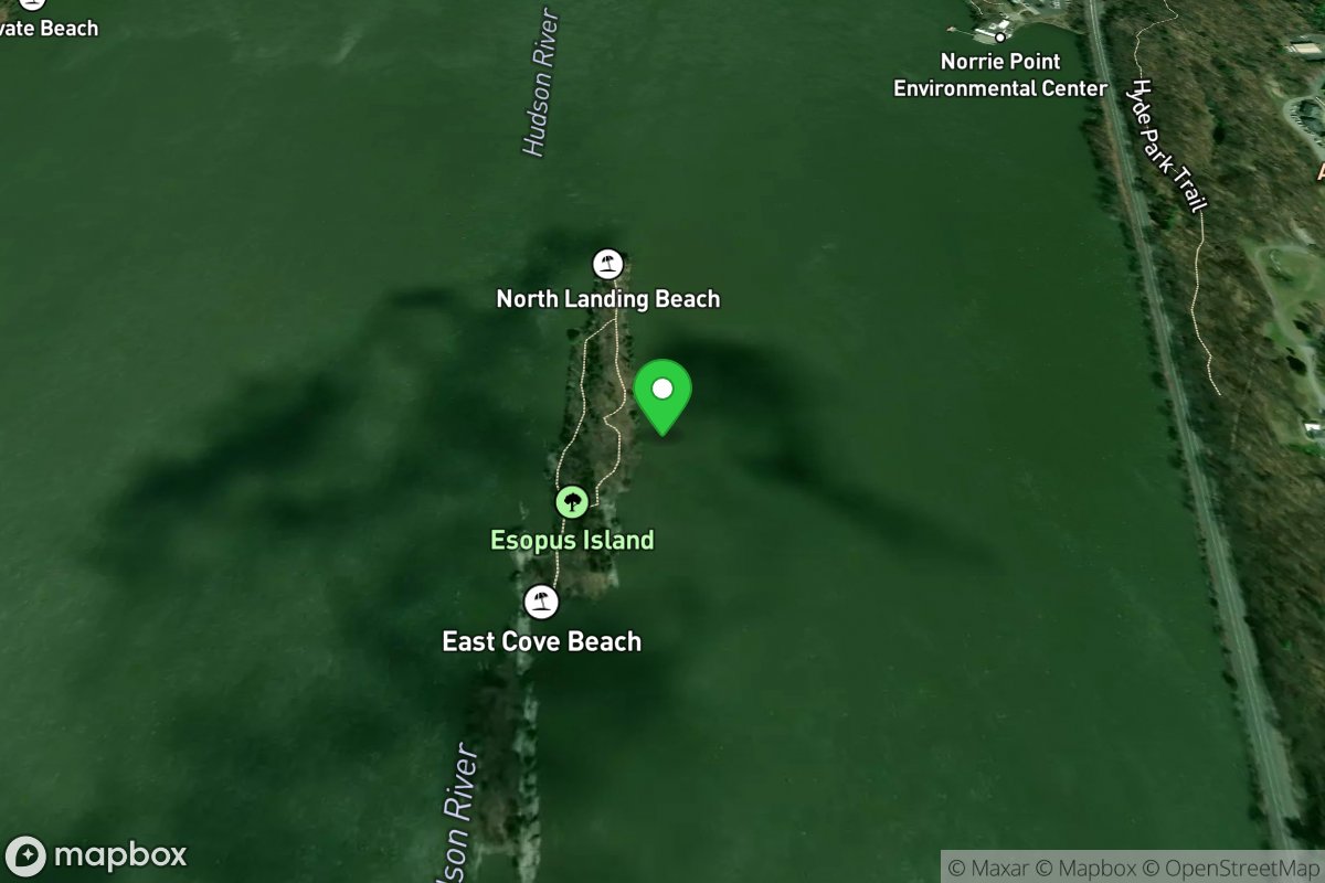 Esopus Island in Norrie Point State Park