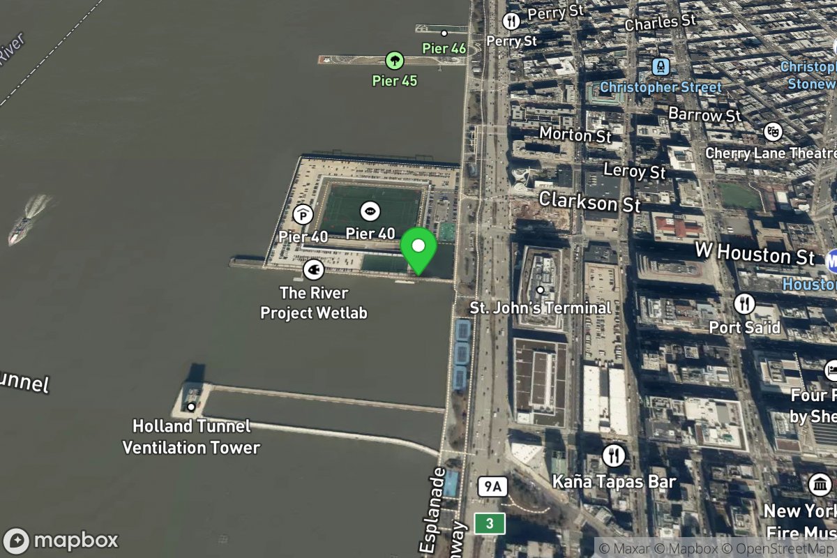 Hudson River Park Pier 40