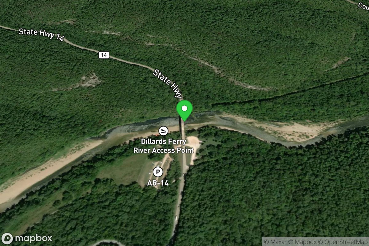 Dillards Ferry Access Buffalo River