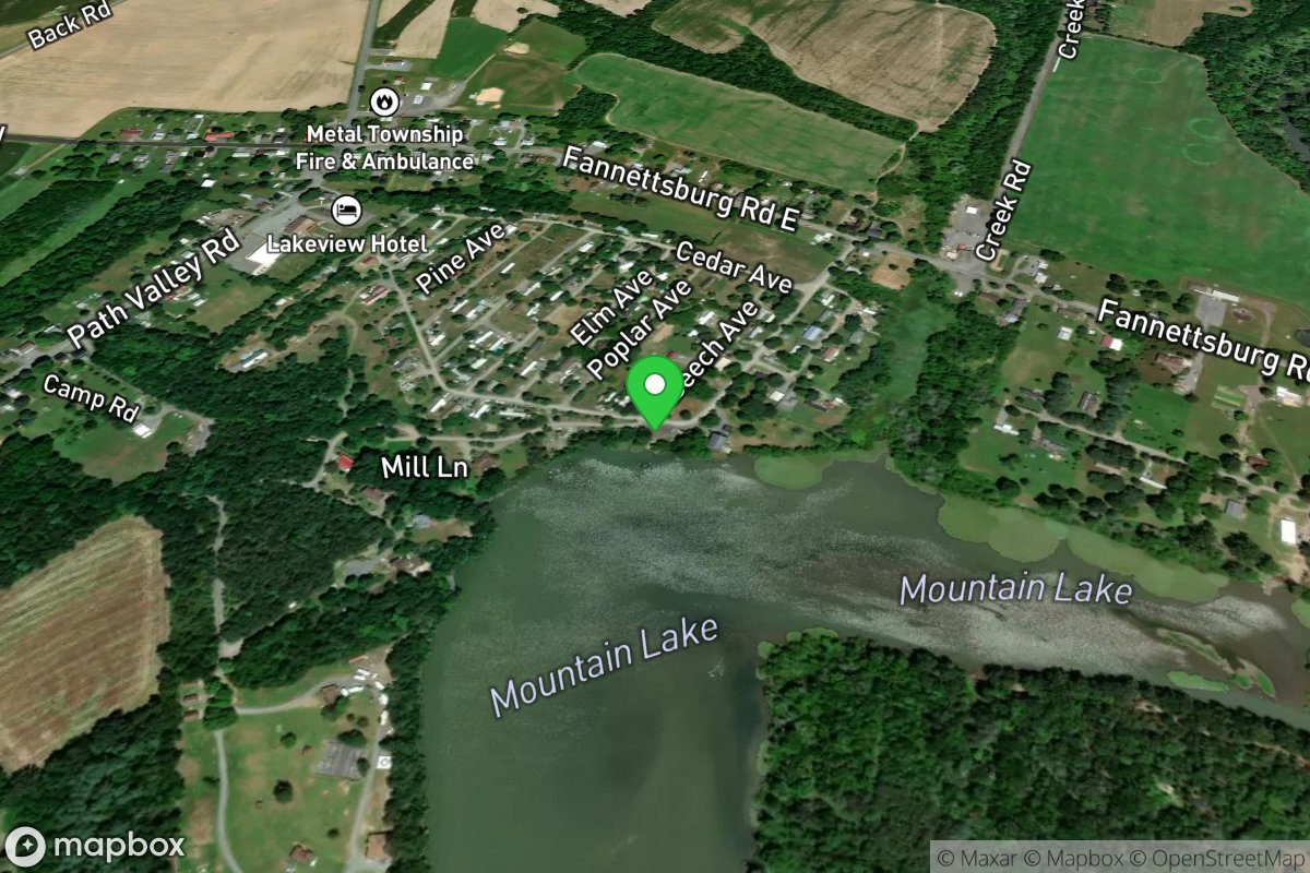 Fannettsburg Dam Ramp