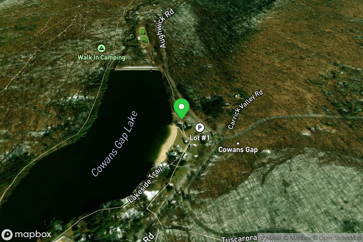 Cowans Gap Lake Ramp