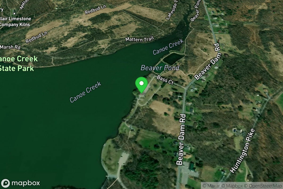 Canoe Creek State Park Launch #2