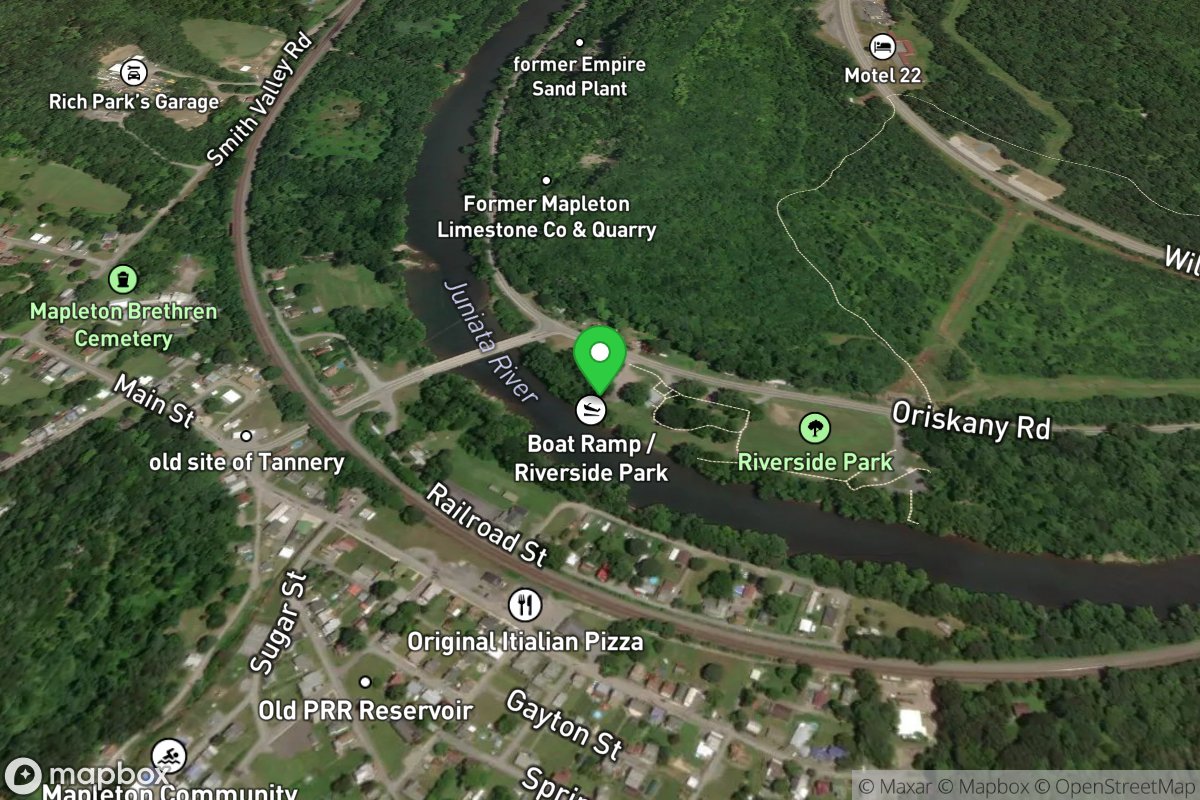 Mapleton Riverside Park Access