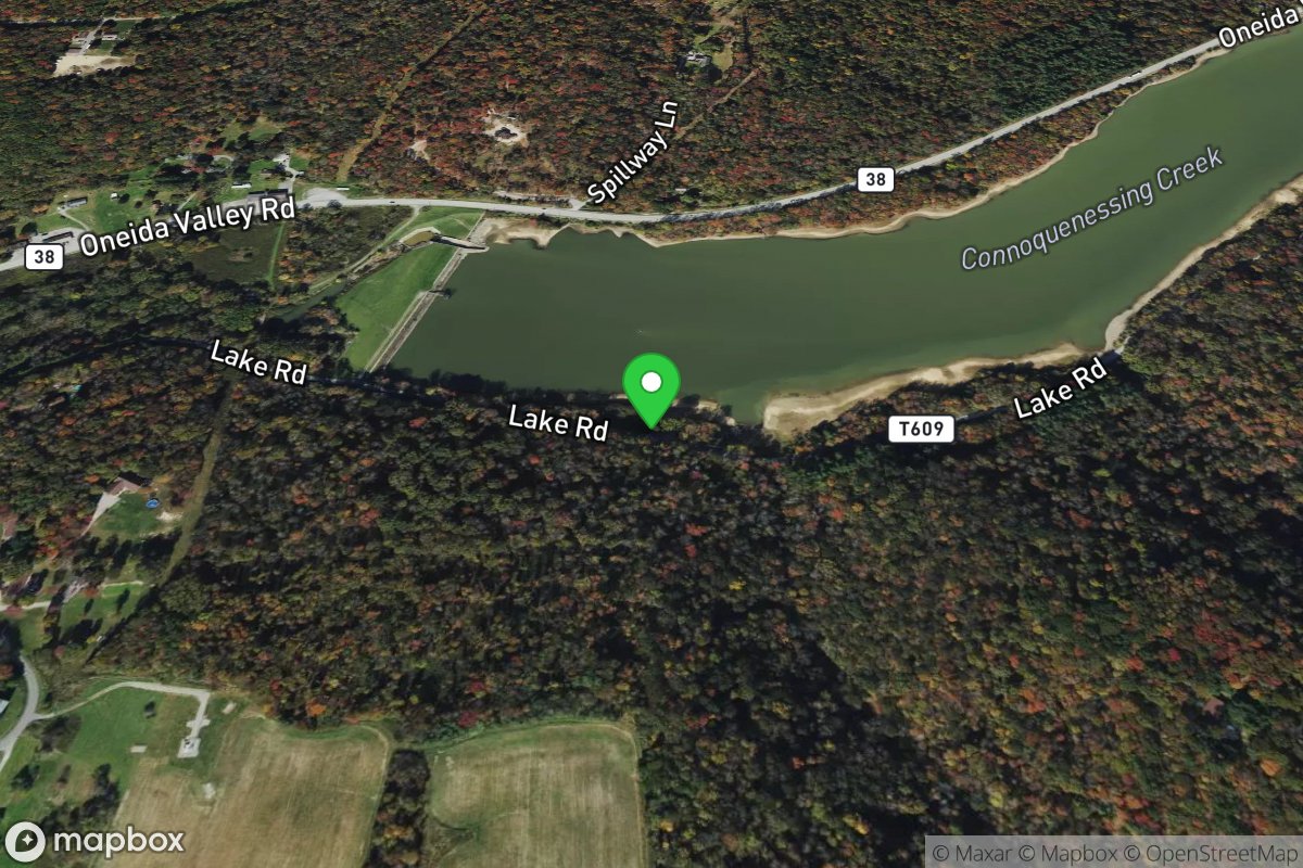Lake Oneida - Lake Road Parking Area