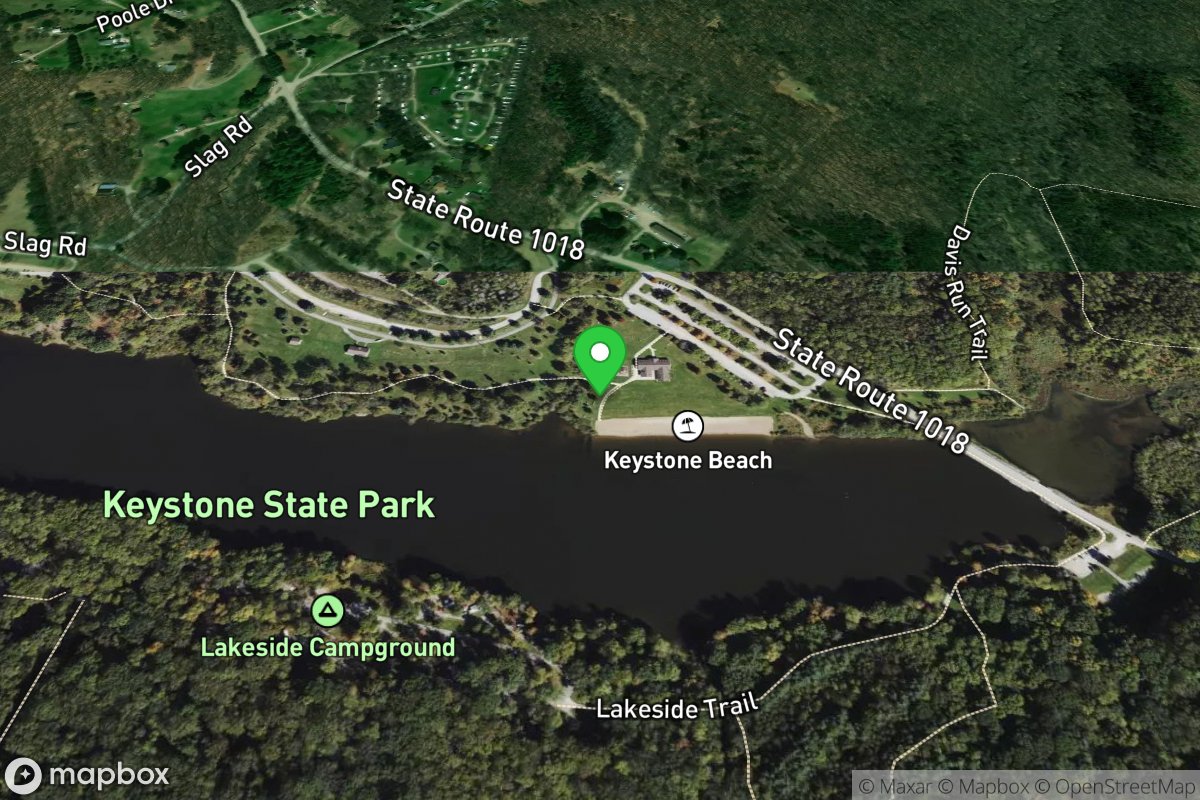 Keystone State Park Lake