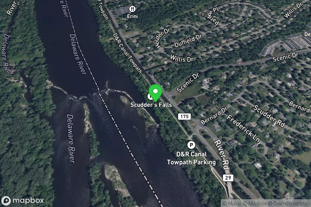 Scudders Falls in NJ