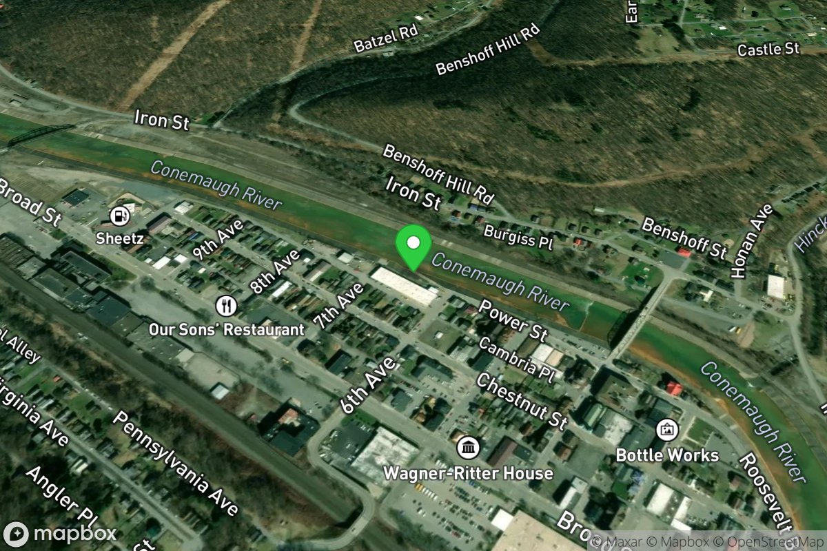 Power St. River Wall