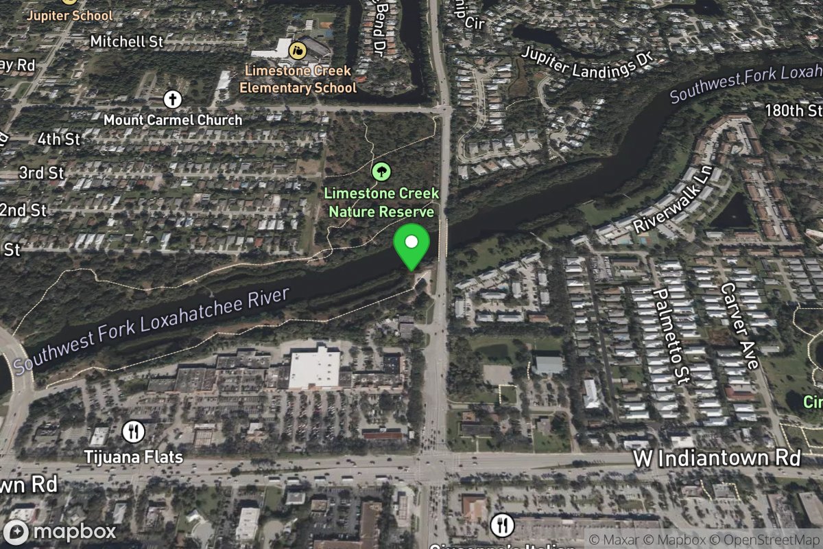 Limestone Creek Natural Area Canoe/Kayak Launch