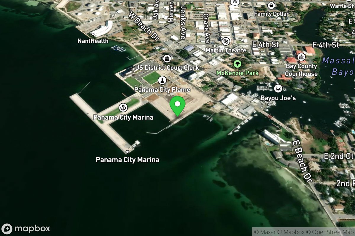 Panama City Marina Public Boat Ramp